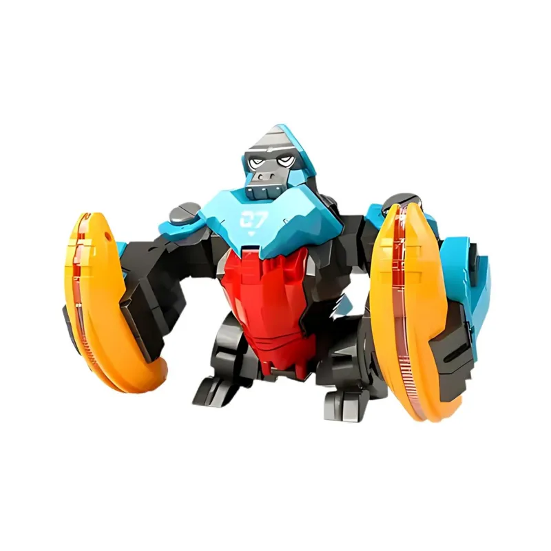 Gorilla Robot Toy | 360 Tumbling Action with LED Lights & Sound |Ages 3+