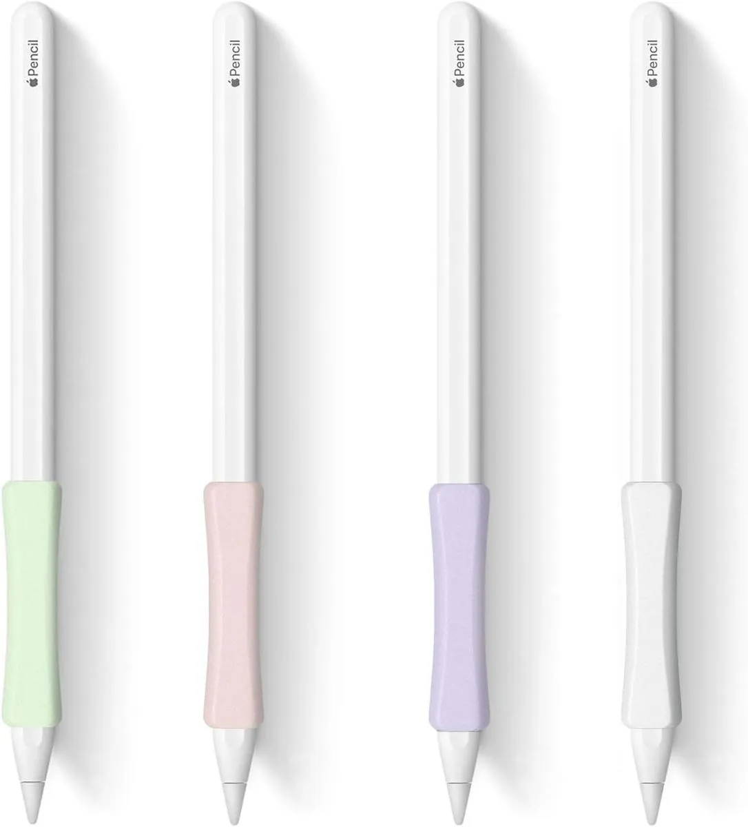 4Pcs Silicone Grip Cover Compatible With 2nd & 1st Generation Apple Pencils