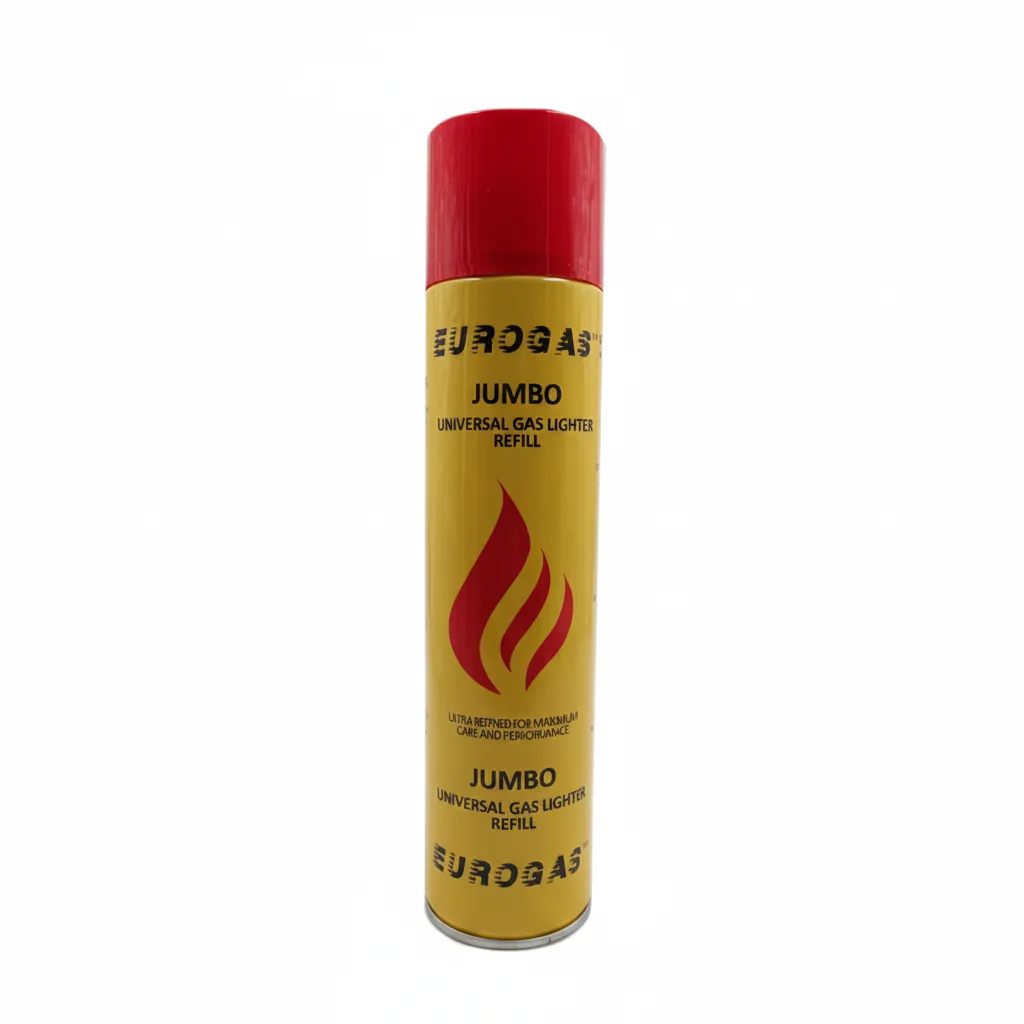 Eurogas Butane Gas Refill 600ml for Lighters and Torches