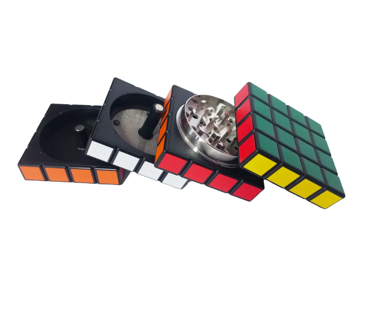 Herb Grinder Rubik's Cube Design