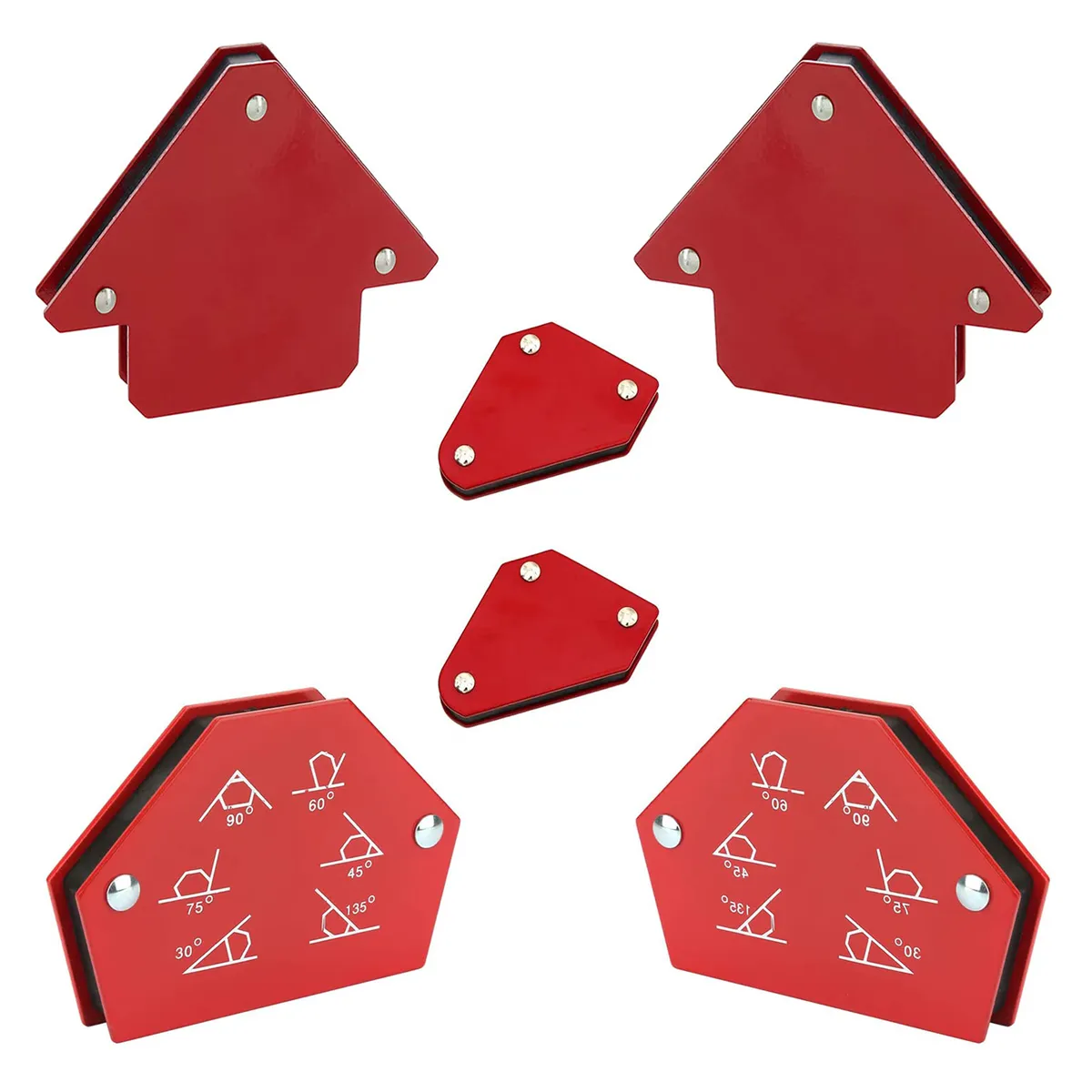 6PC Welding Magnetic Holder Set Welding Accessories Metal Fabrication DIY