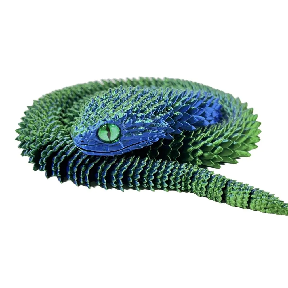 3D Snake Flexible Articulated Figure Model Gift Gift 3D Gift B