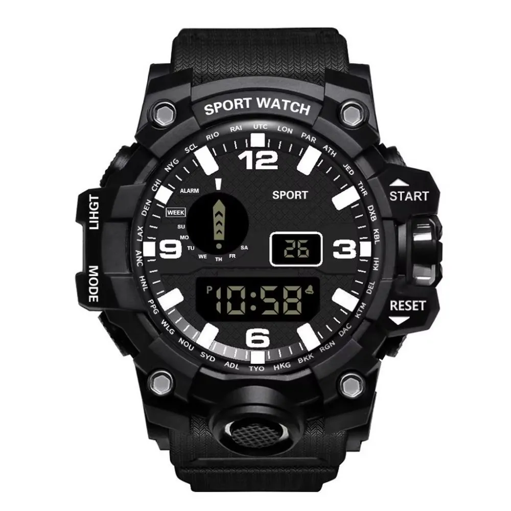 Watches Sports Outdoor Waterproof Military Wrist Watch Date Multi Function
