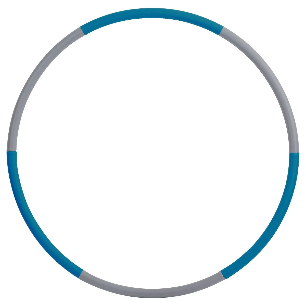Detachable Hula Hoop Weight Loss Hoop Fitness Hoop for Home Gym Workout - Blue