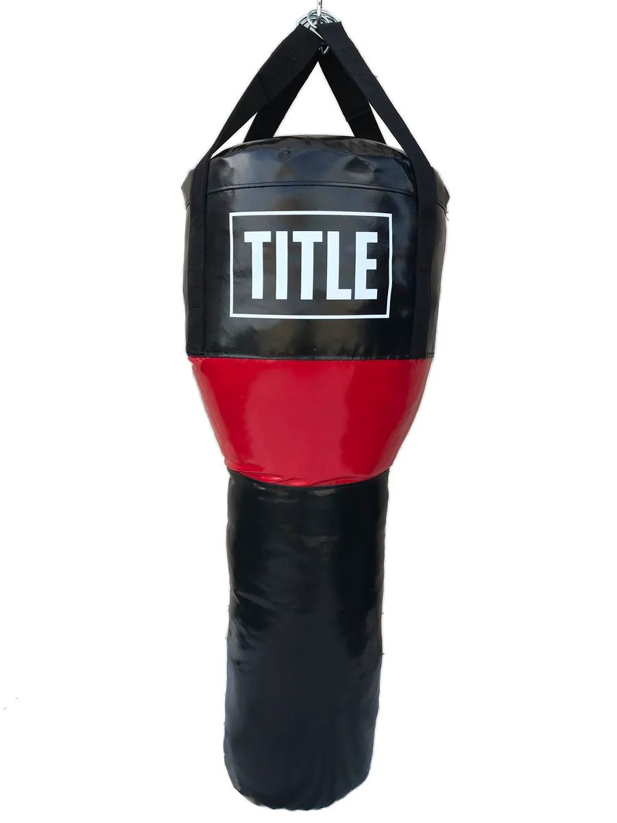 TITLE Uppercut / Angle Boxing / Punching Bag - Red / Black