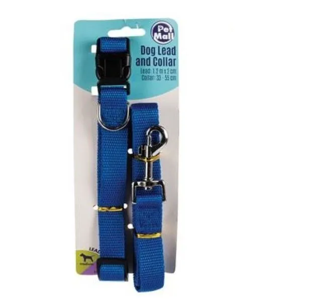 Pet Mall - Dog Lead and Collar Set