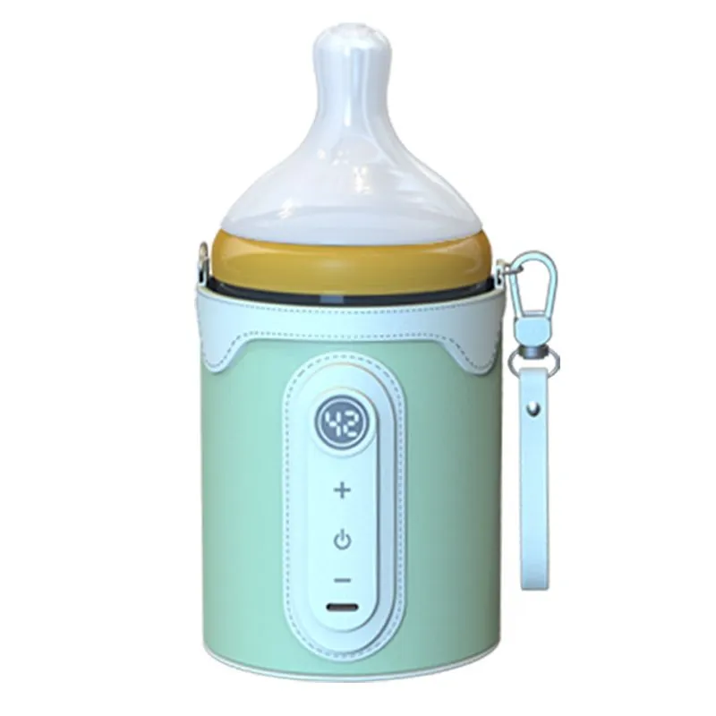 Portable Baby Bottle Warmer Sleeve - Green