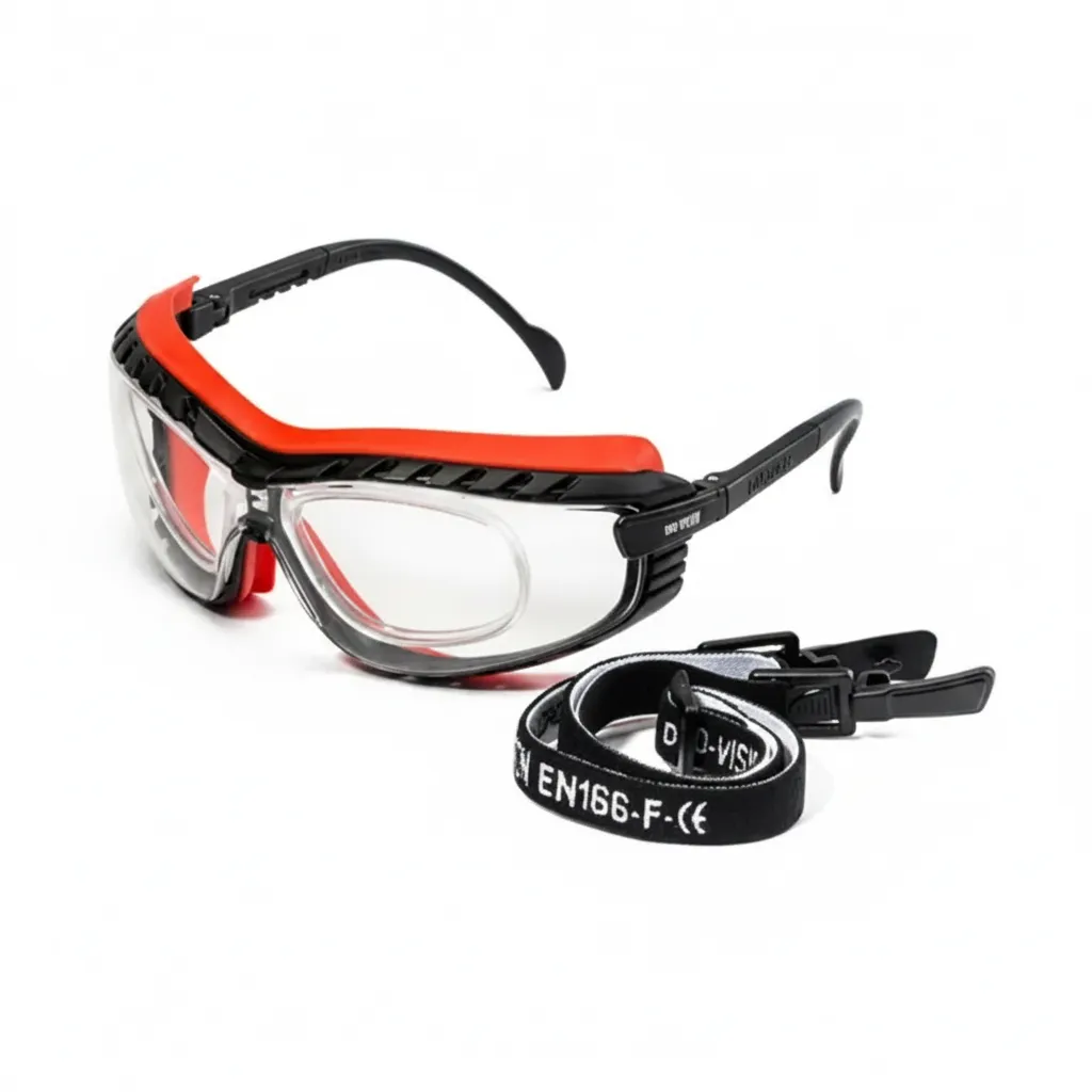 Clear Safety Goggles with Anti-Fog Lens for Industrial Use