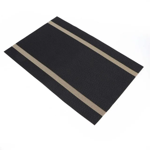Dining Table Placemat PVC Mat - 2 Pack