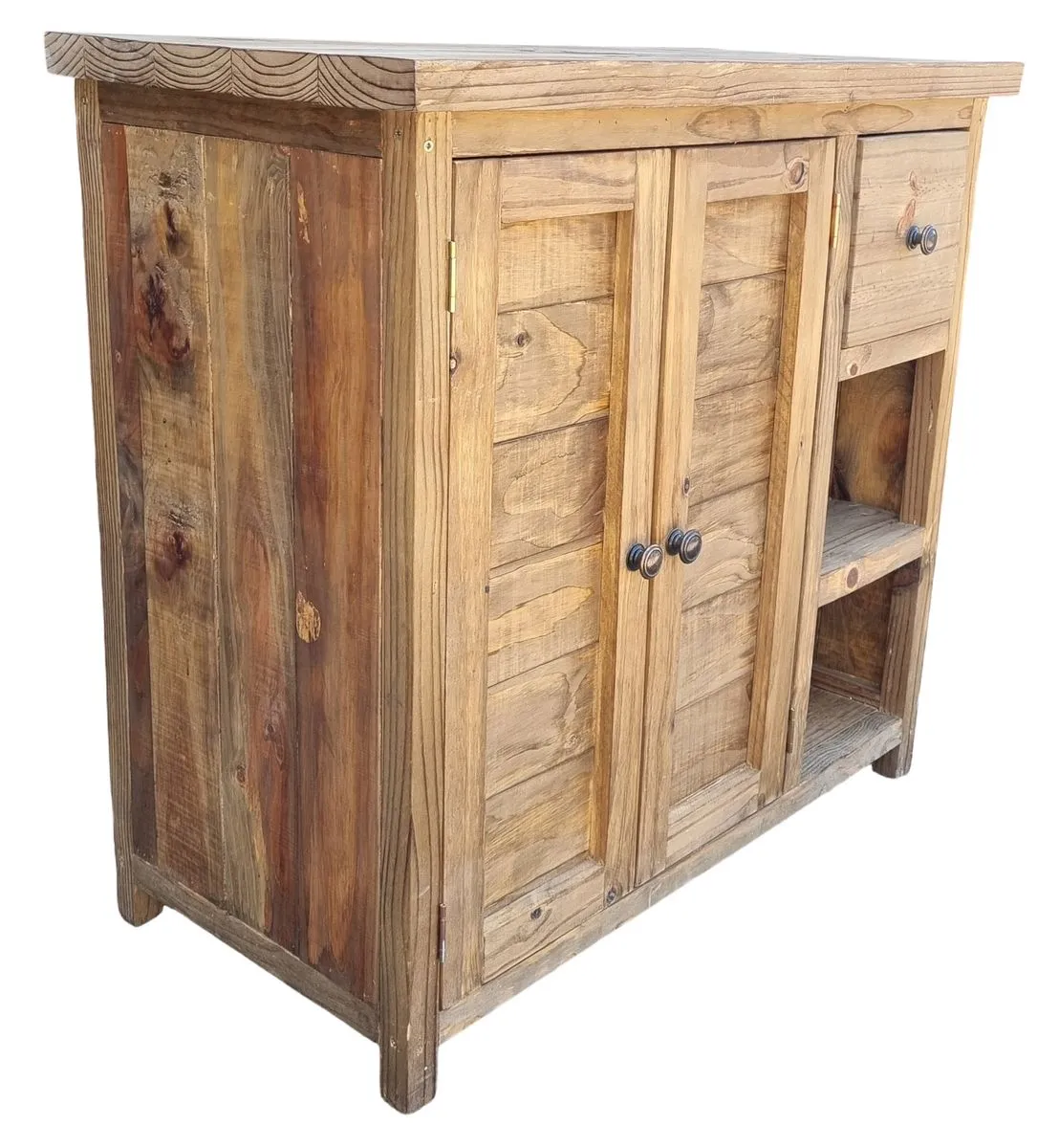 GC Skylar, Rustic Office or Bathroom Cupboard made from Wood - Mariner