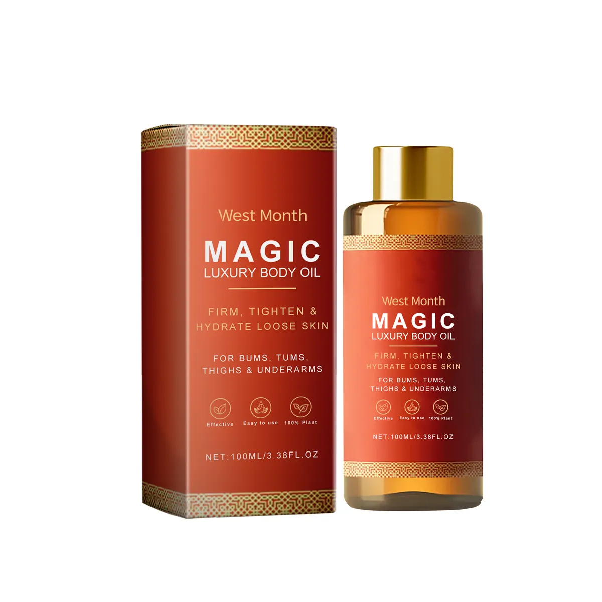West&Month Body Oil: Hydrate, Firm & Glow