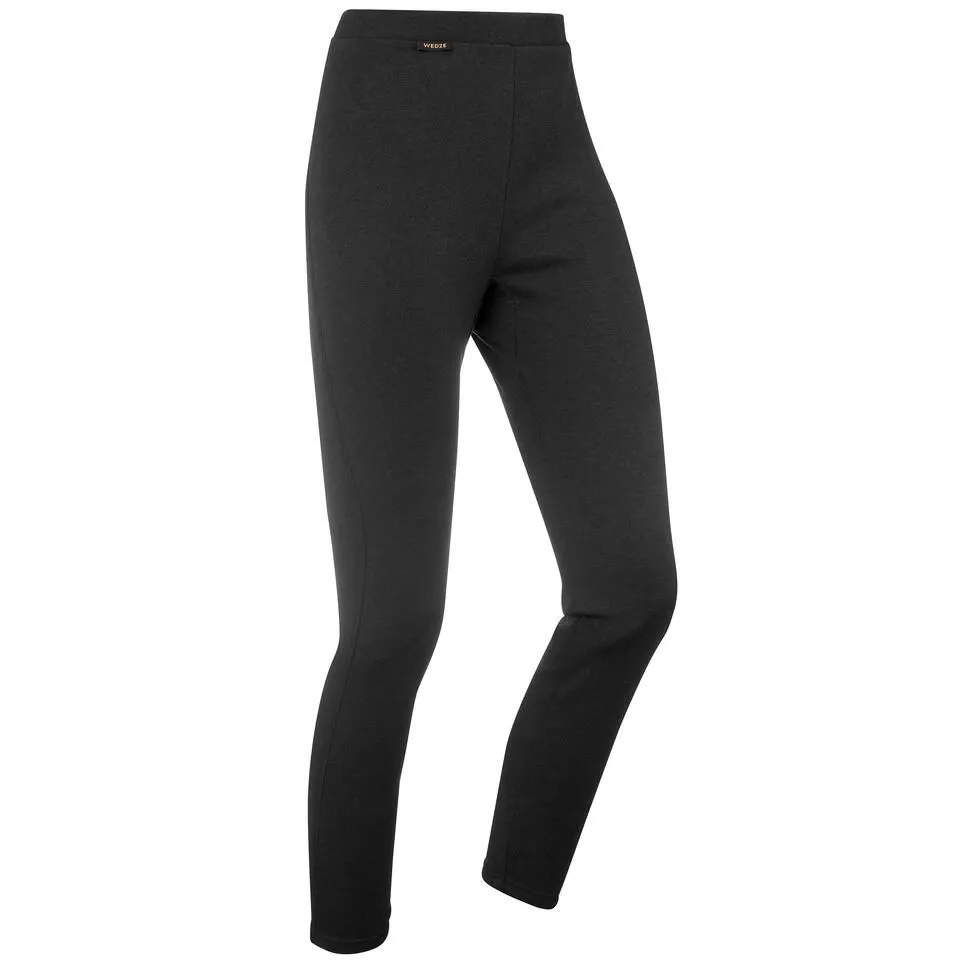 Wedze Women's Ski Base Layer Bottom - Bl 100 - Black