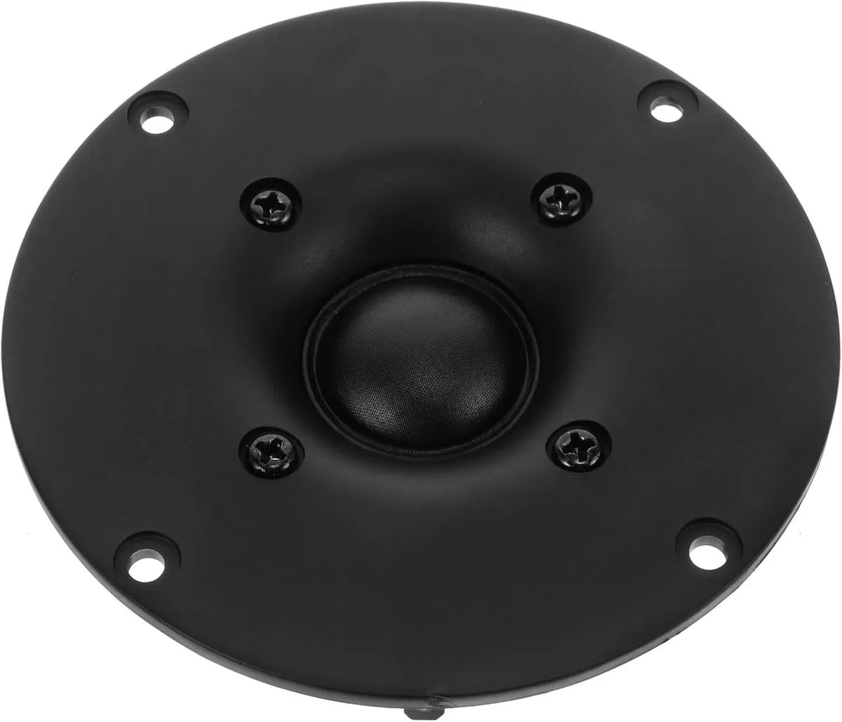 Round High-pitched Dome Tweeter Speaker Compatible with Automotive Interio