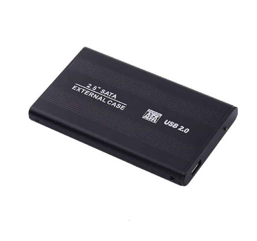 2.5" USB 2.0 SATA Hard Disk Drive External Enclosure Case