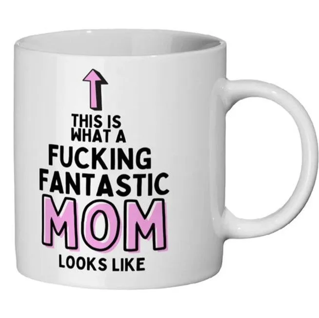 Fantastic Mom Ceramic Mug Novelty Coffee Mug Gift