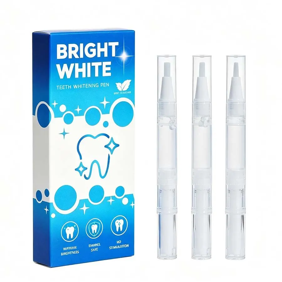 3 Teeth Whitening Pens.Professional-Grade, Effective, And Non-Irritating