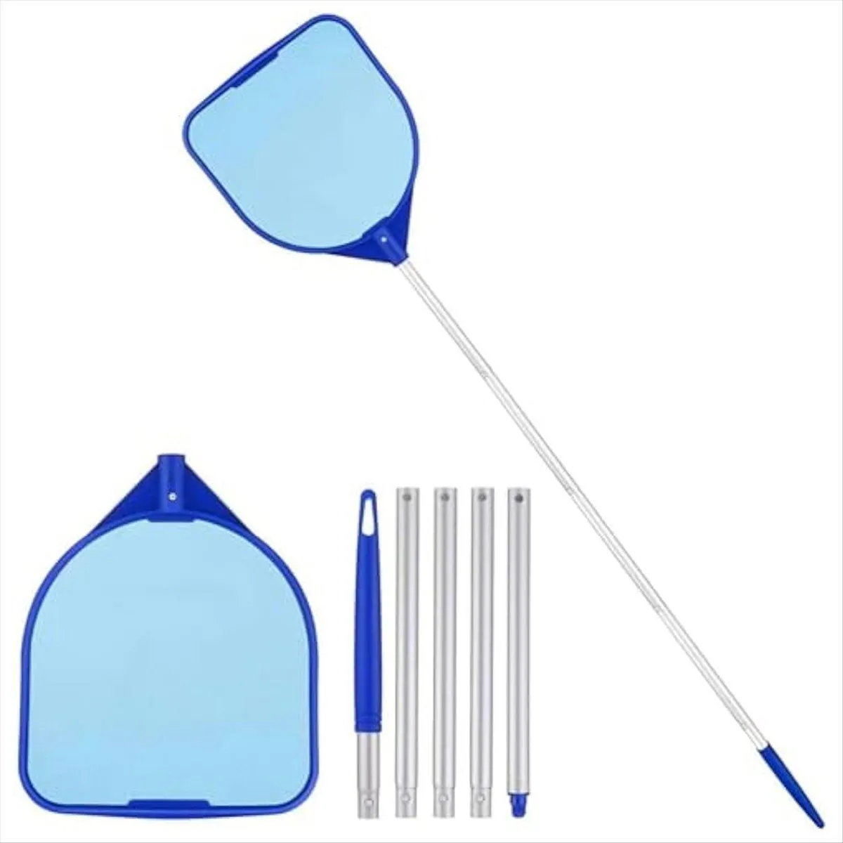 Pool Cleaner Portable Handheld Cleaning Tool With 5 Connecting Rods