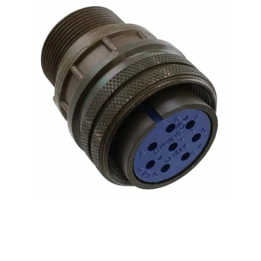 XY3106A-22-23S: MIL-DTL-5015 Cable Plug, 8-Socket #12 Contacts, 23A, 700V