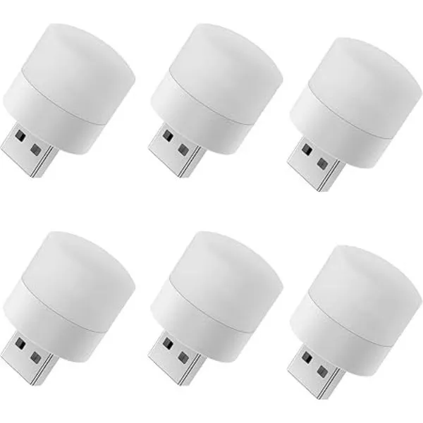 6 Pack LED Mosquito Repellent Night Lights - Portable Indoor/Outdoor Use
