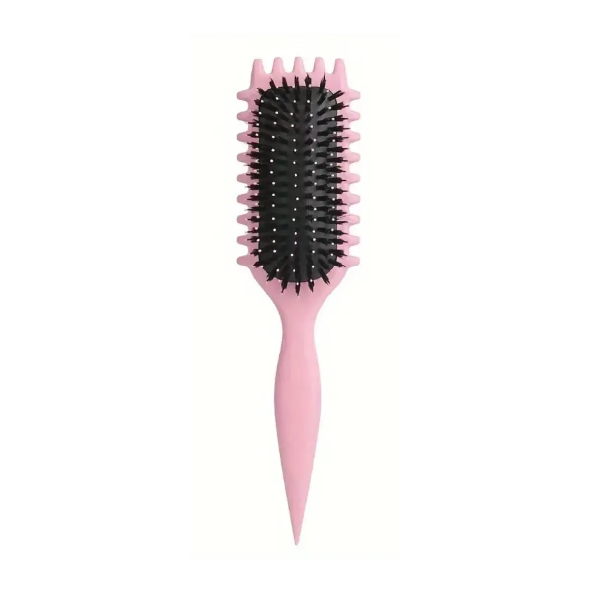 Bounce Curl Brush - Styling Comb For Curly Hair - Pink