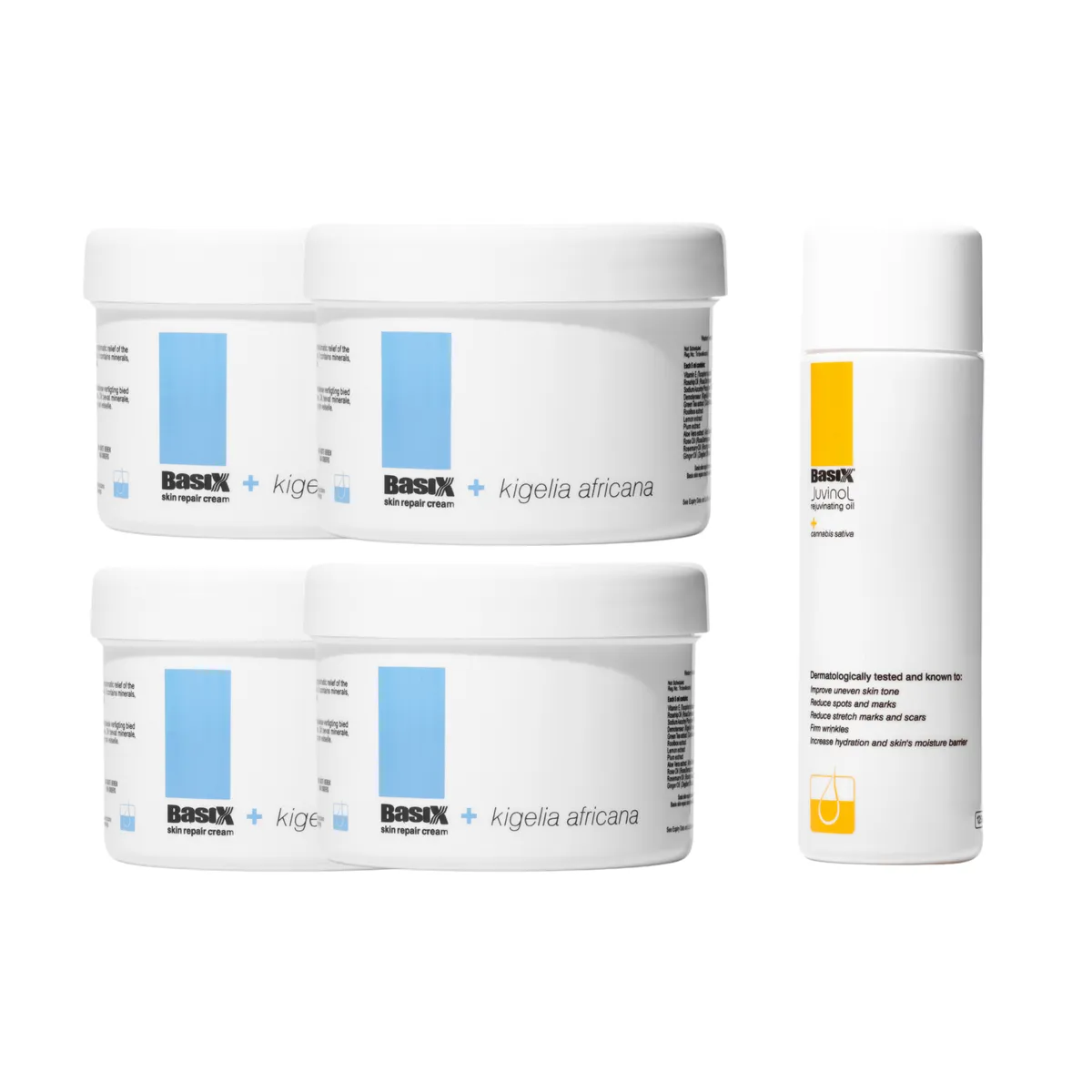 Basix Daily Chronic Skin Repair Pack - Wounds, Eczema, Stretch Marks, Burns