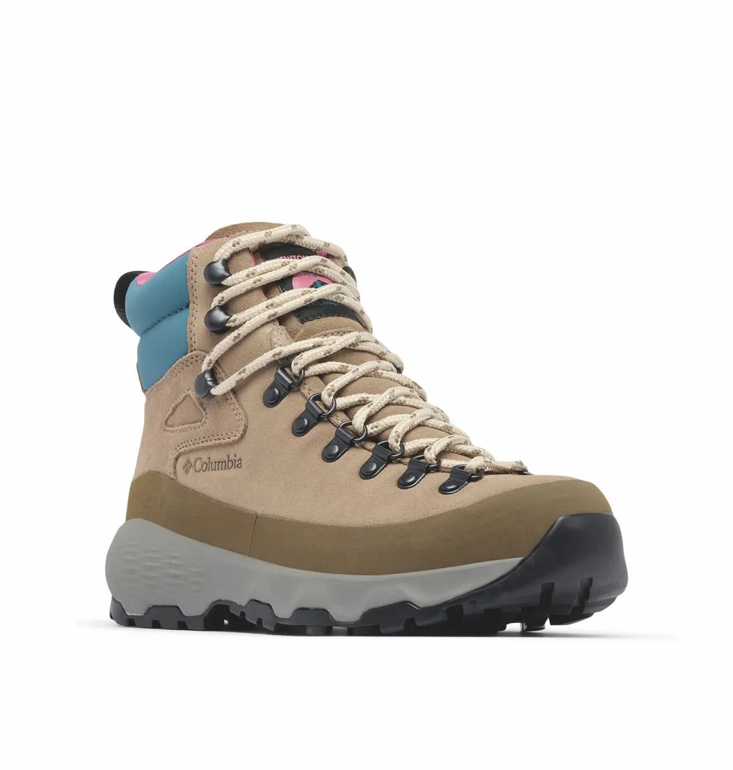 Columbia Women's Newton Alpine Pt Wet Sand Rosette Boots