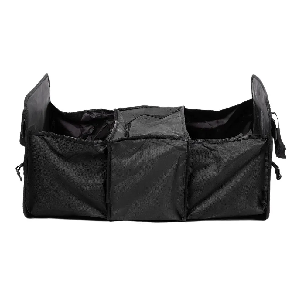 Black Car Storage Box with Folding Features