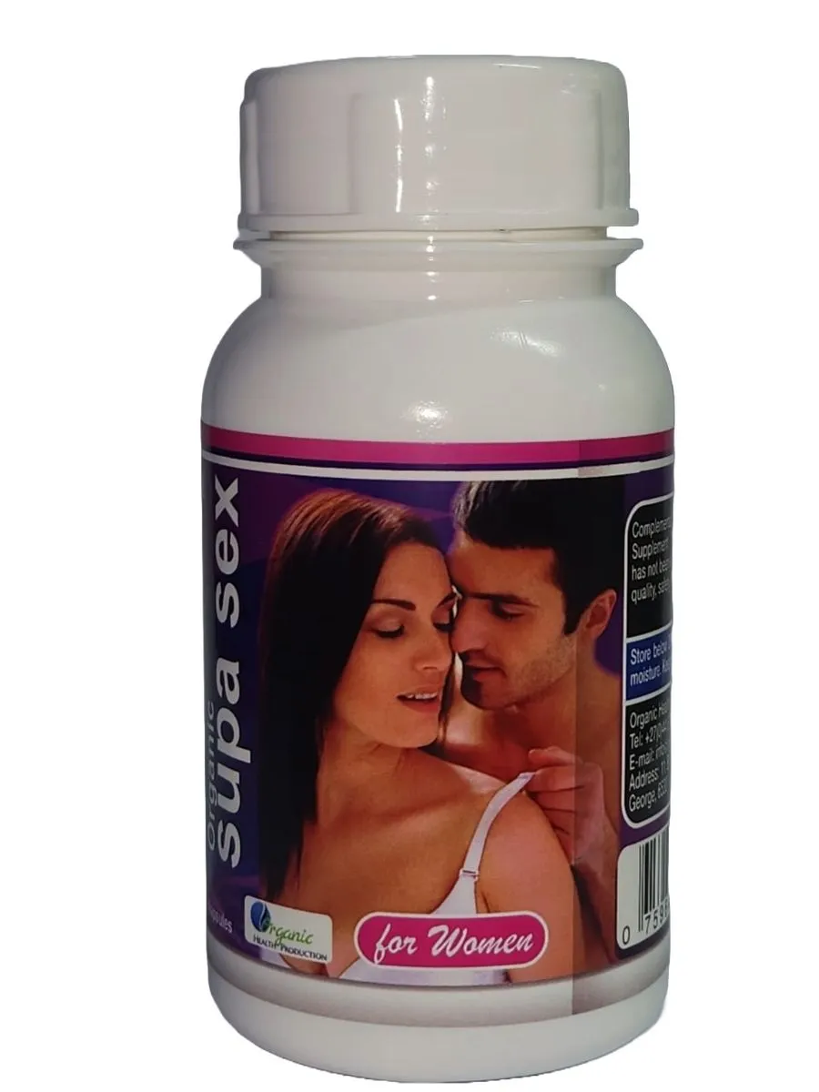 Organic Gotha Supa Sex, Ignite Sensations Naturally! For Her 30 capsules