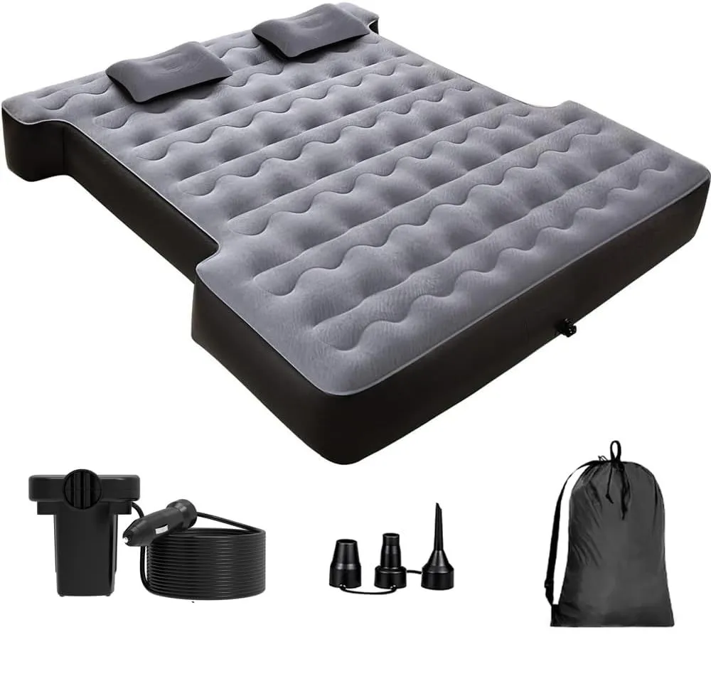 Inflatable Full-Size Short Truck Bed Air Mattress For Outdoor Truck Camping