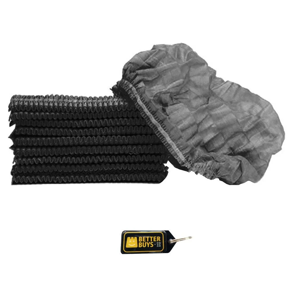 Disposable Hygiene Protective Hair Net Mop Cap - 21 Inch & Gel Key Holder