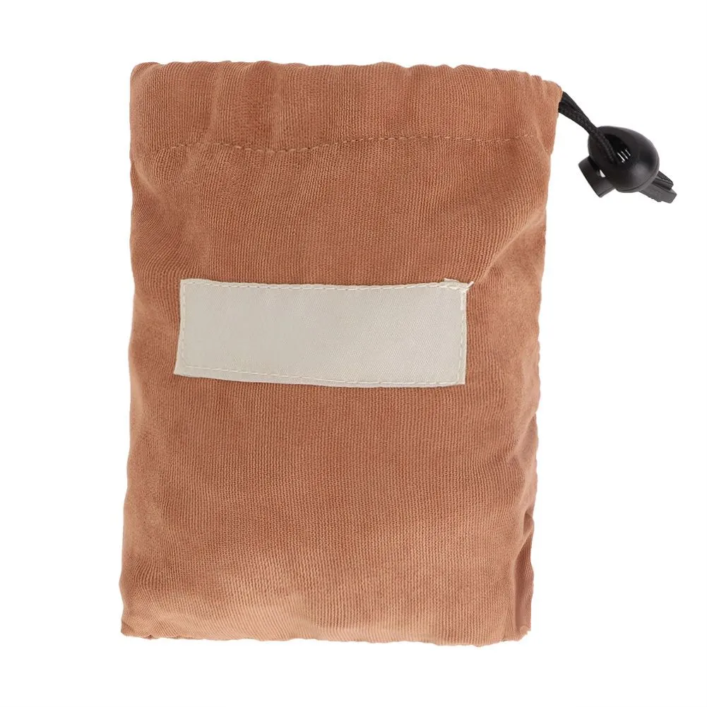 Hammock Style Neck Support Travel Pillow Brown