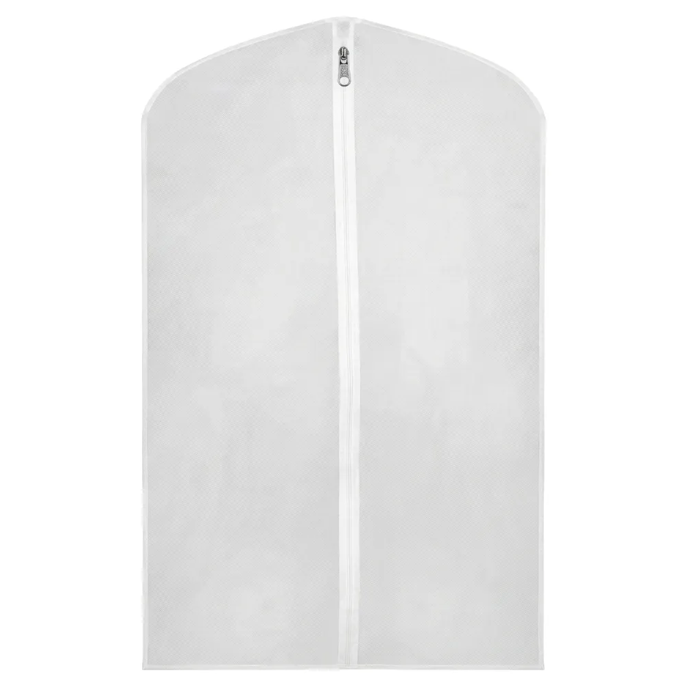 PEVA Translucent Breathable Garment Bag for Suits & Dresses - 60x120cm