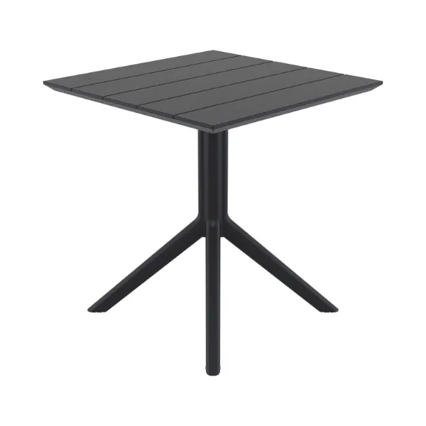 Siesta exclusive Patio Paris 70x70 Table - Black