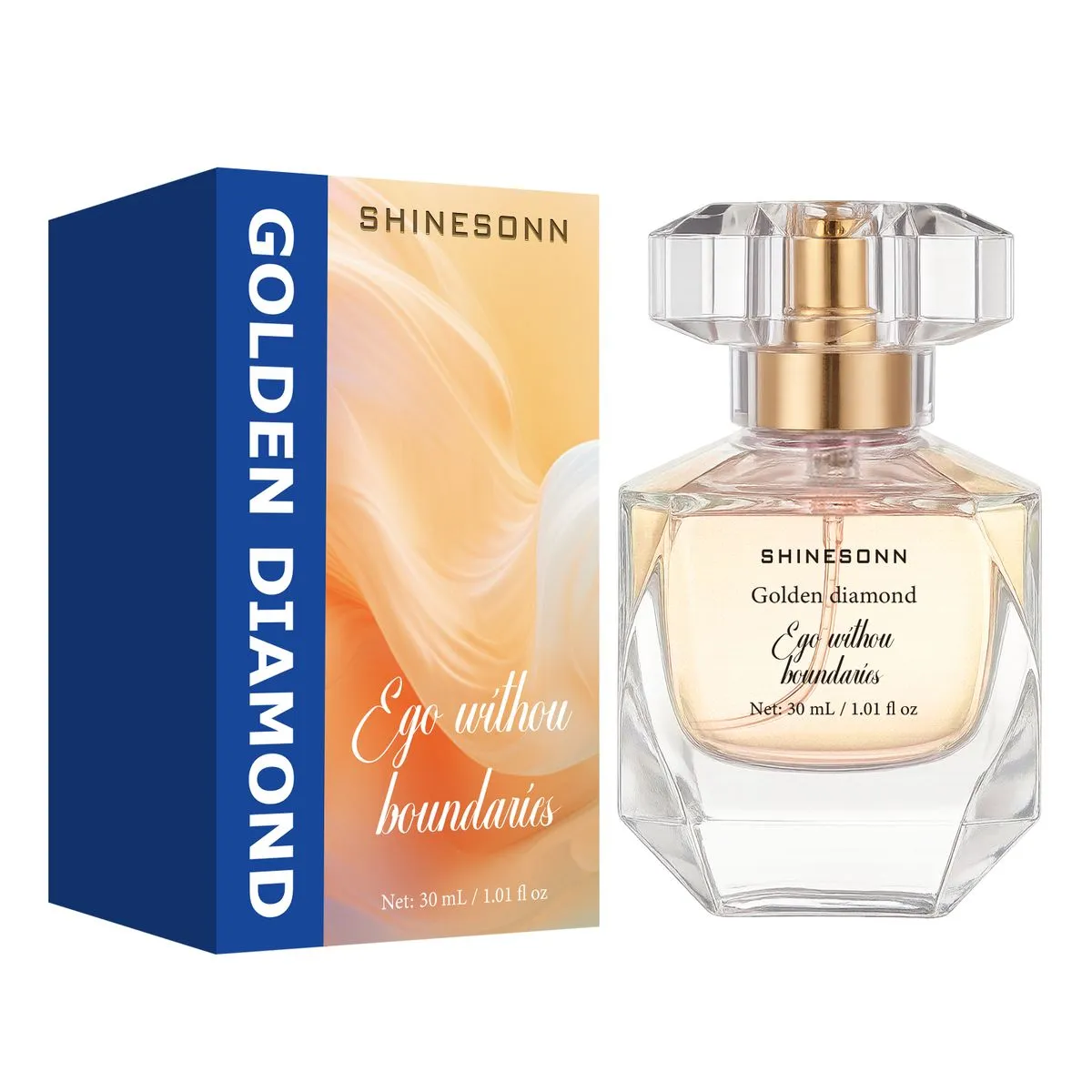 Golden Diamond Women's Perfume-30ml Fresh Floral Fruity Ego Style Fragrance
