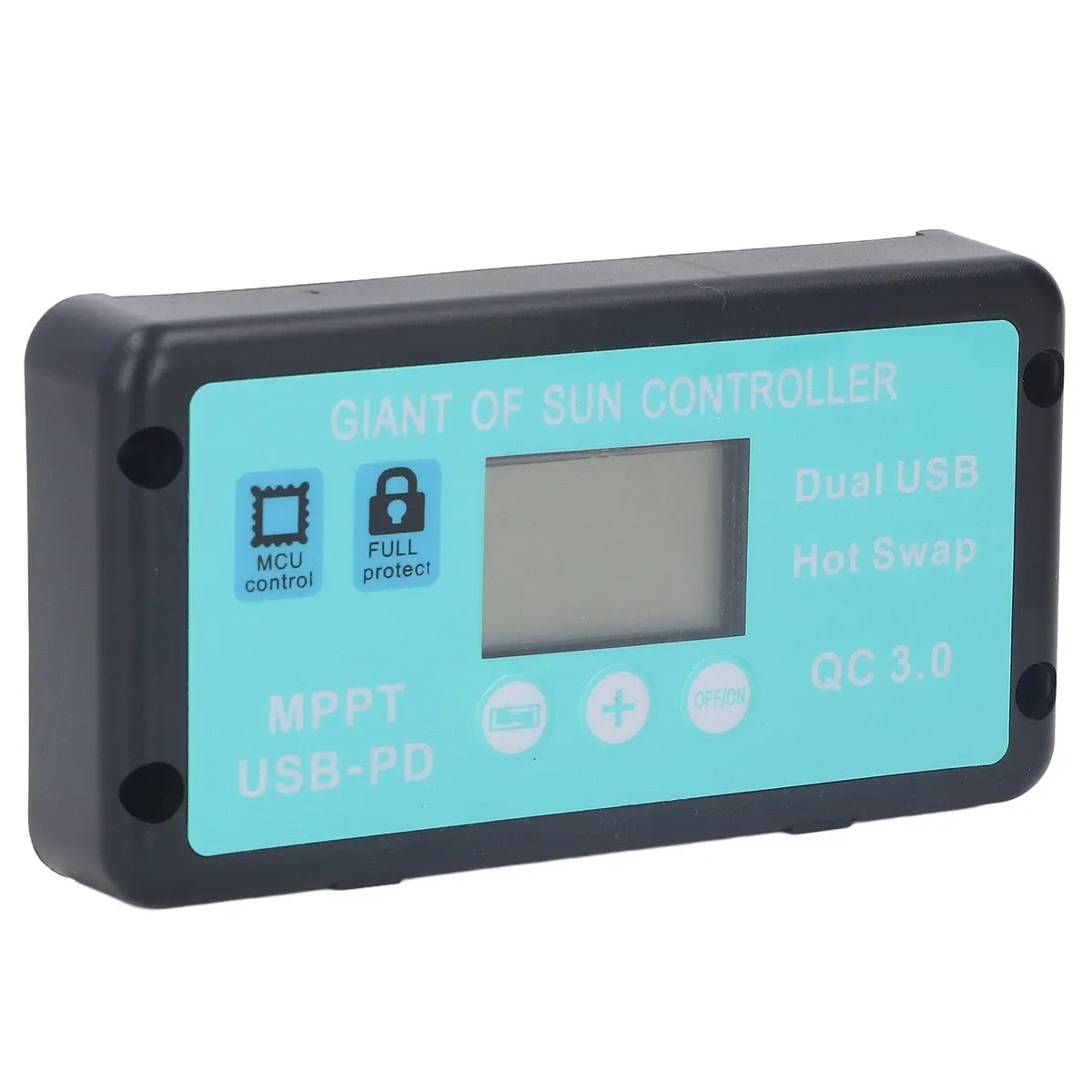 40A MPPT Solar Charge Regulator USB PD QC3.0 Display