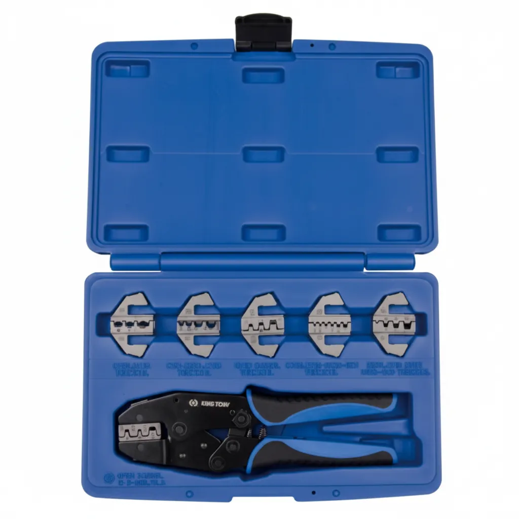 7 Piece Interchangeable Plier Crimper Set for DIY and Professional Use