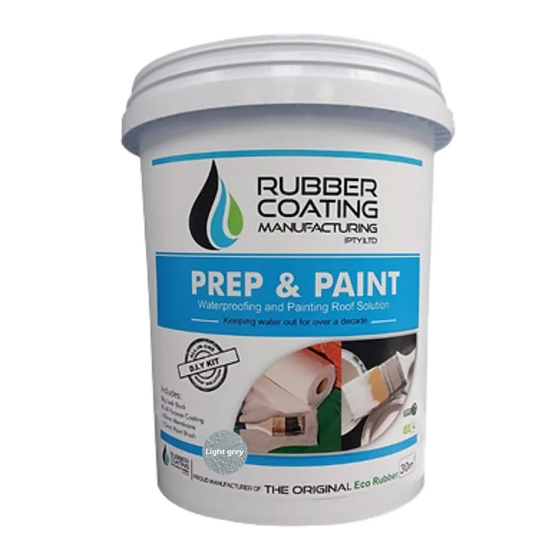 RCM Prep & Paint Waterproofing System DIY Kit 20 Litre - Light Grey