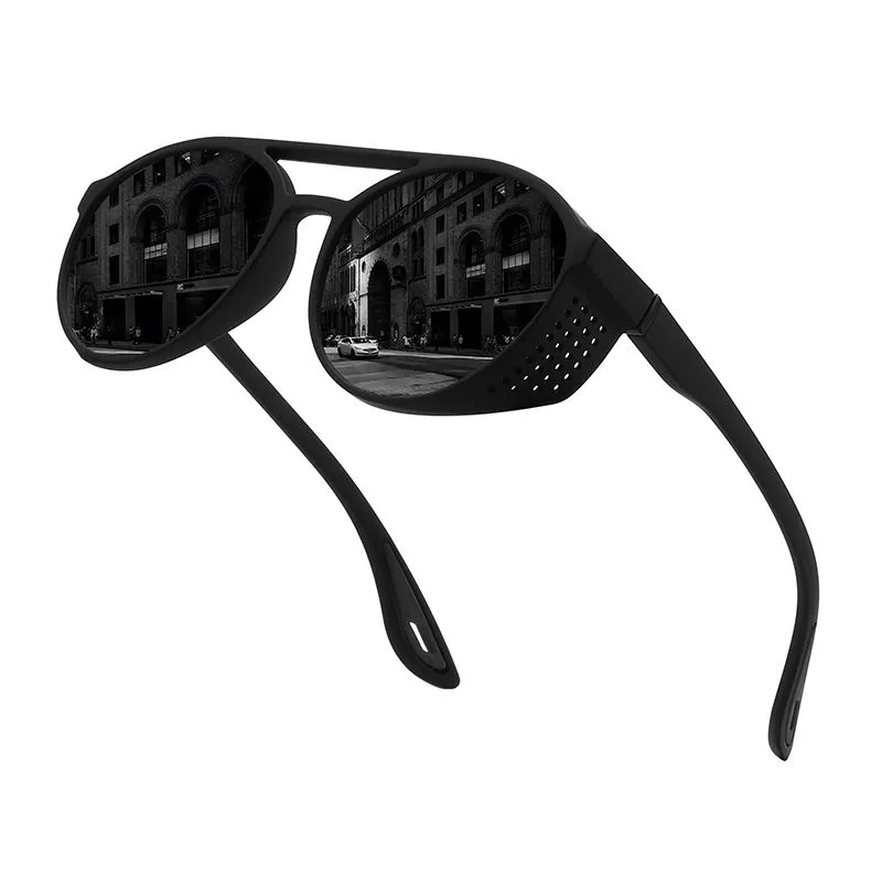 Unisex Polarized Round Sunglasses