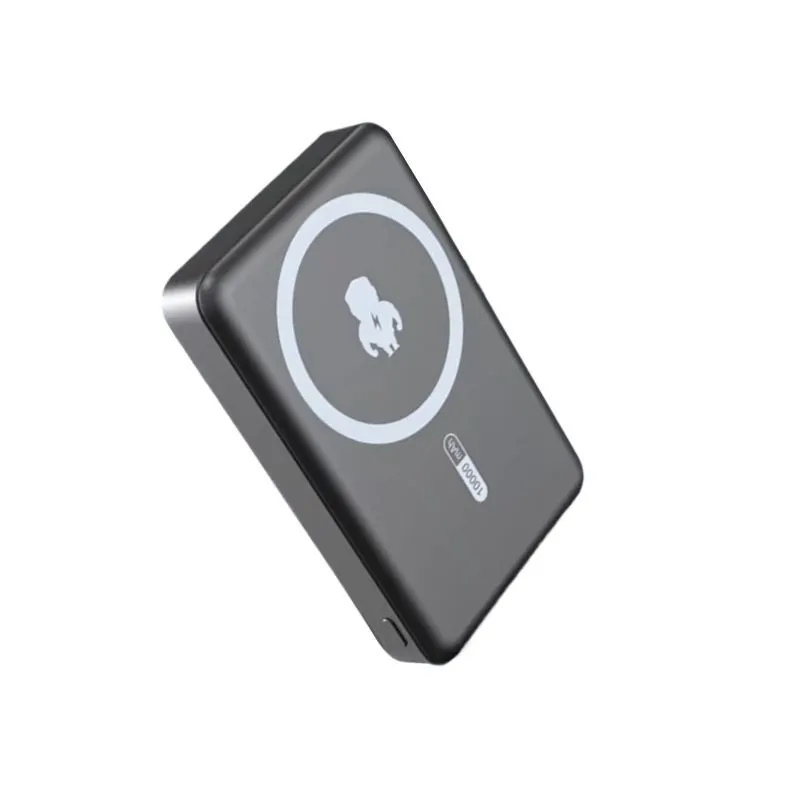 10000mAh Magnetic Wireless Power Bank - 15W Wireless & 20W PD - Grey