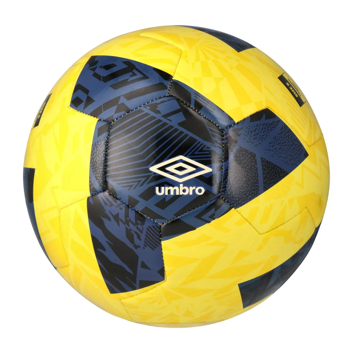 Neo Trainer II Soccer Ball - BLAZING YELLOW/POSEIDON BLUE/BLACK