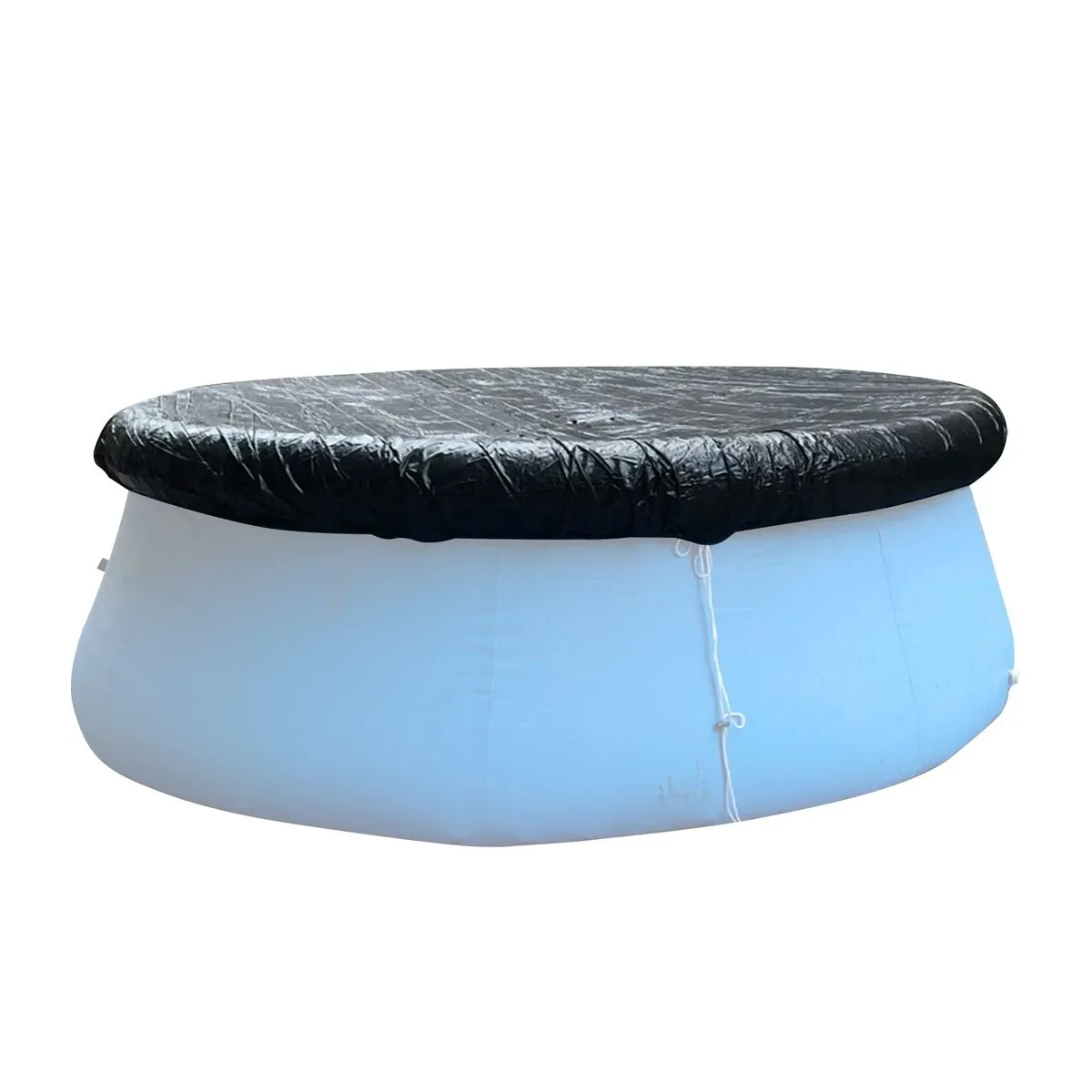Black Round Pool Covers 305CM For Above Ground Inflatable Swimming Pool