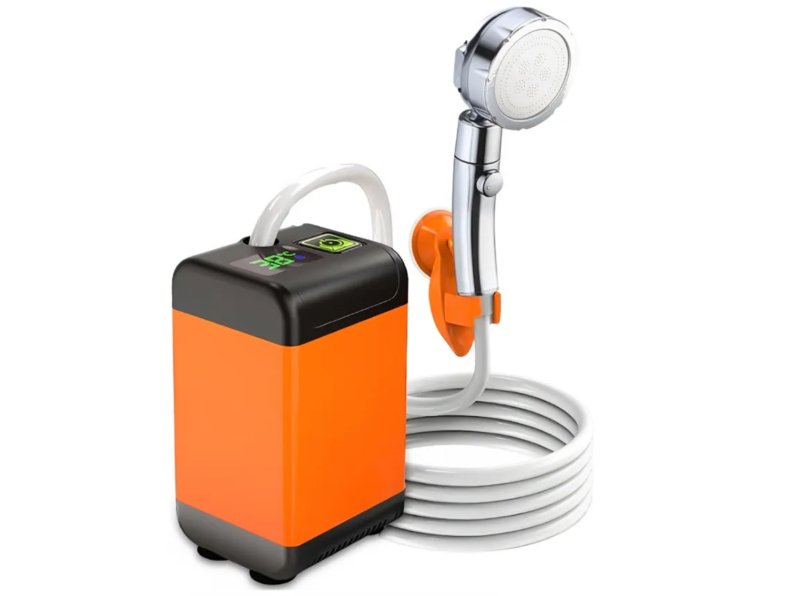 Simple Electric Shower (7800mAh) with Water Pump & Temperature Display