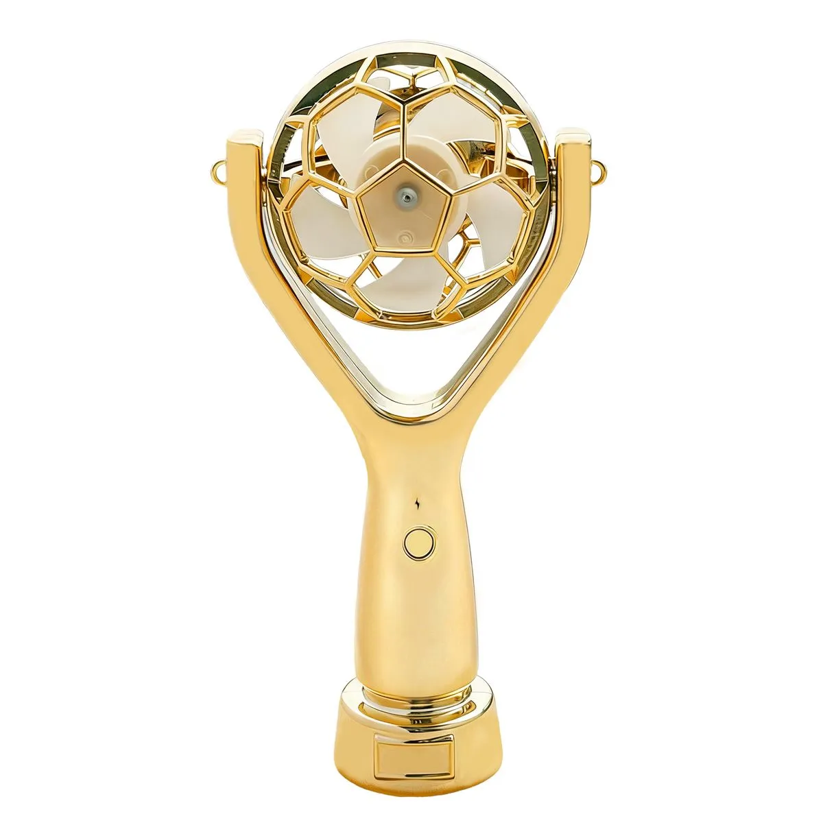 World Cup Football Mini Fan Rechargeable USB Portable High-Speed Fan
