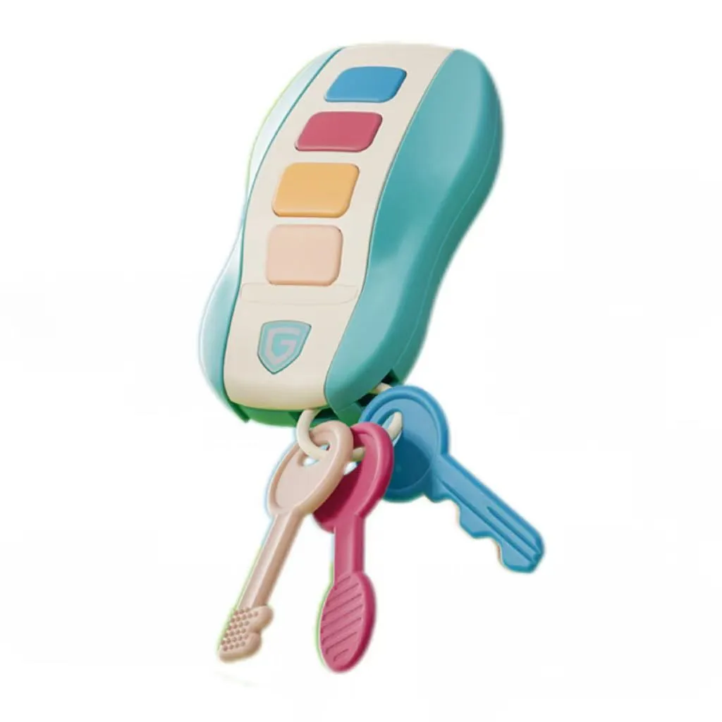 Baby Toys Musical Car Key Vocal Smart Remote Car Voices Pretend Toys