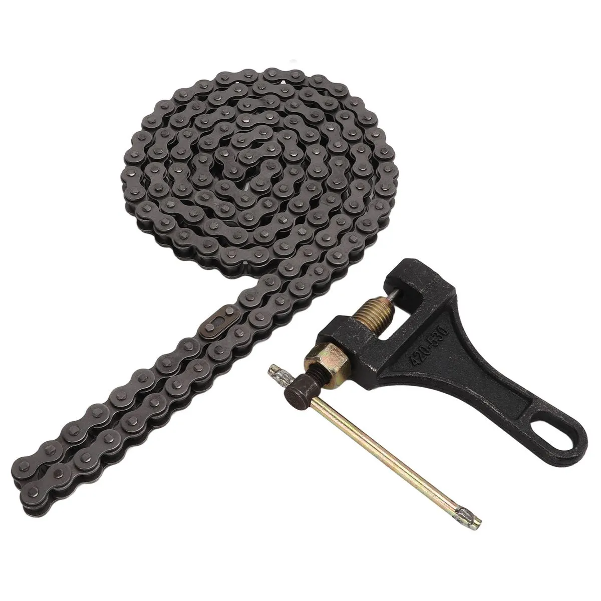 420 Chain with Breaker for 50cc-125cc ATVs