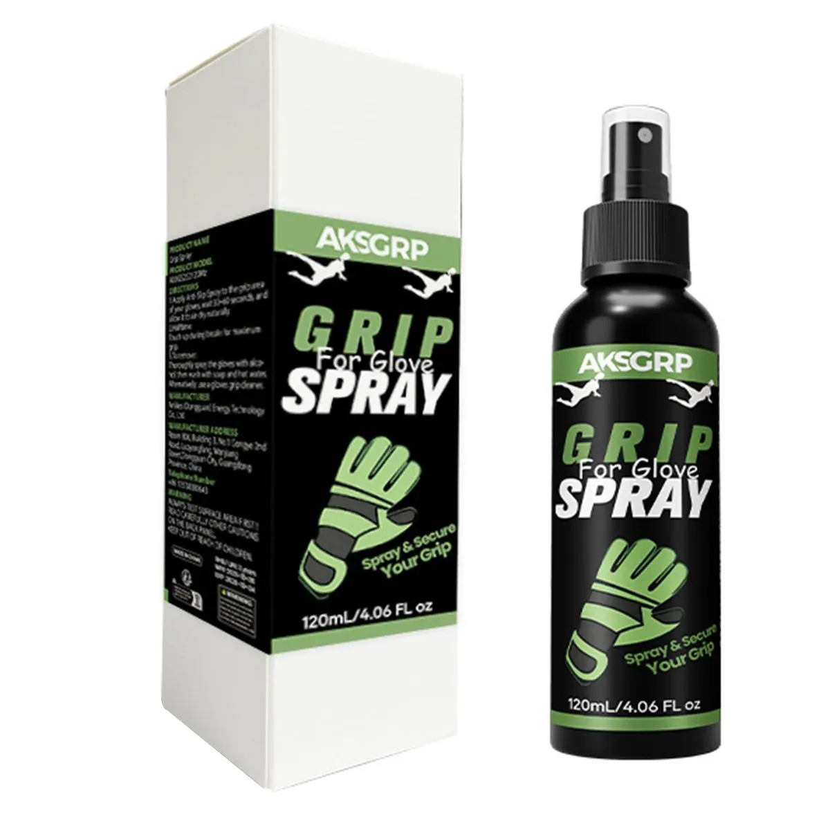 120 ml Goalkeeper Glove Grip Restore Spray for New/Match Goalkeeper Gloves