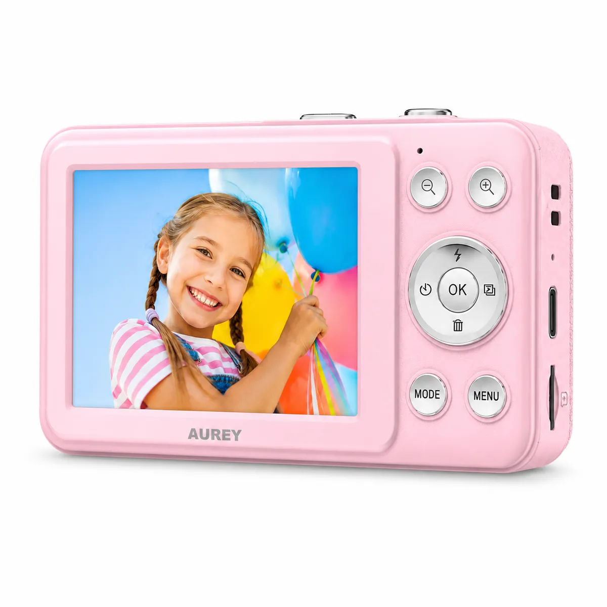 64MP 16X Zoom Portable Vlog CCD Camera AUREY