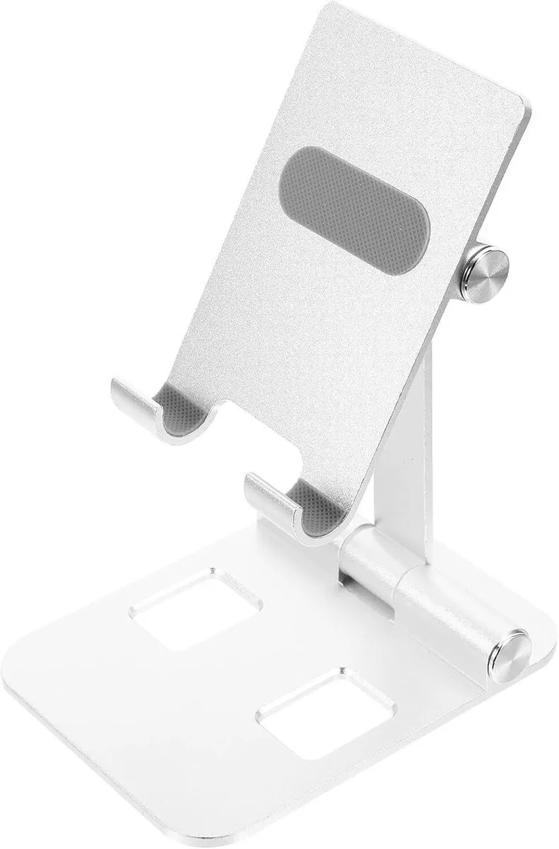 Adjustable Aluminum Alloy Folding Stand Compatible with Phones and Tablets
