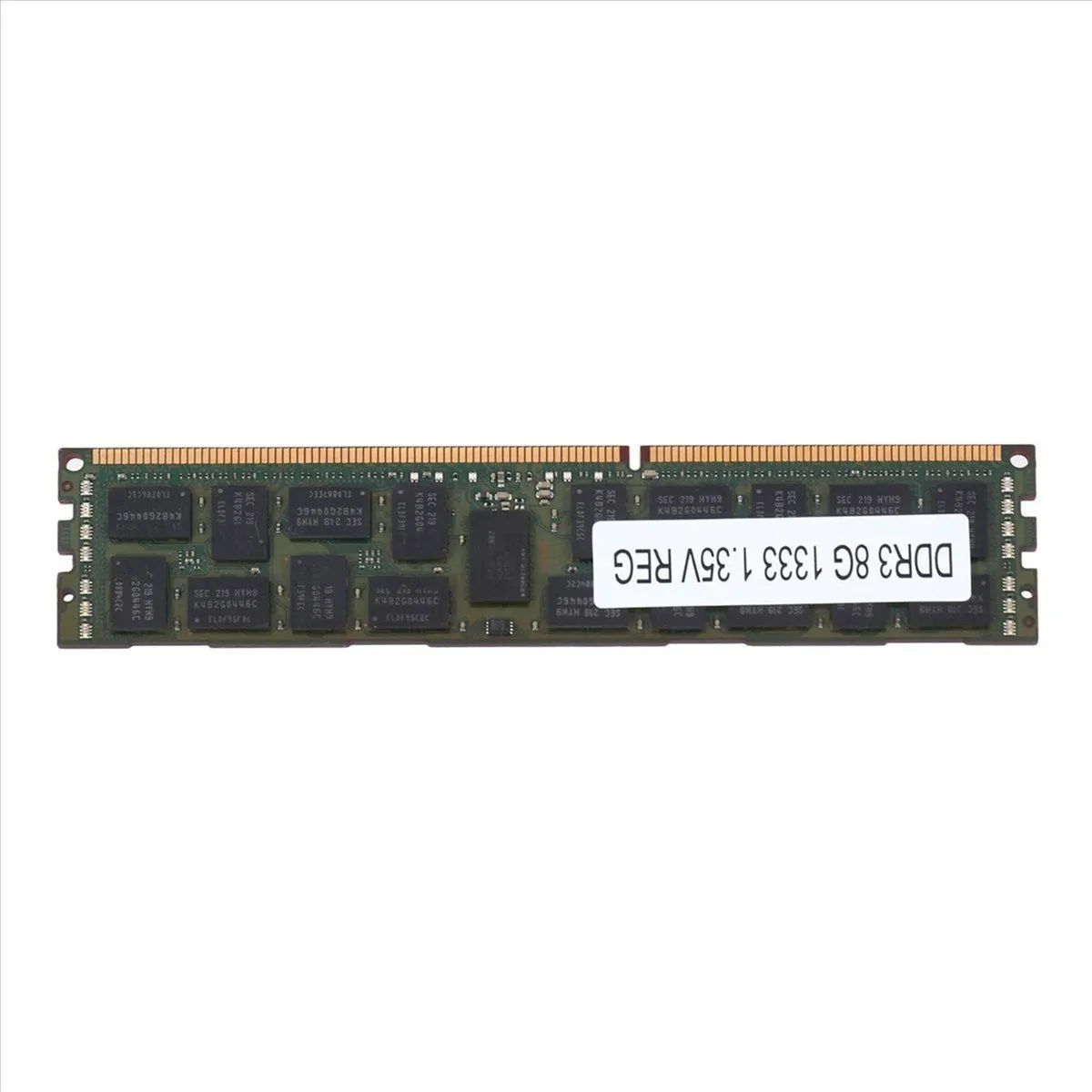 8Gb Ddr3 1333Mhz Ecc Ram Memory Pc3L-10600R 1.35V 2Rx4 Reg Ecc Ram