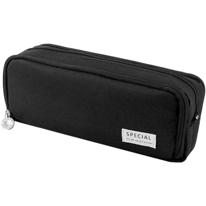 Multifunctional Pencil Case, Storage Bag, Makeup Bag - Black